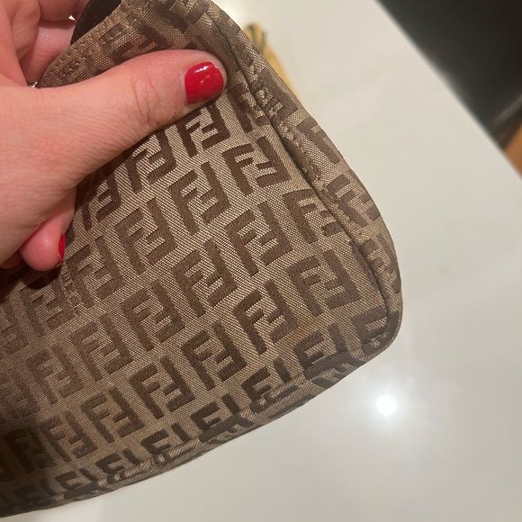 Adorable vintage mini Fendi Zucca Zucchino bag - Picture 8 of 17